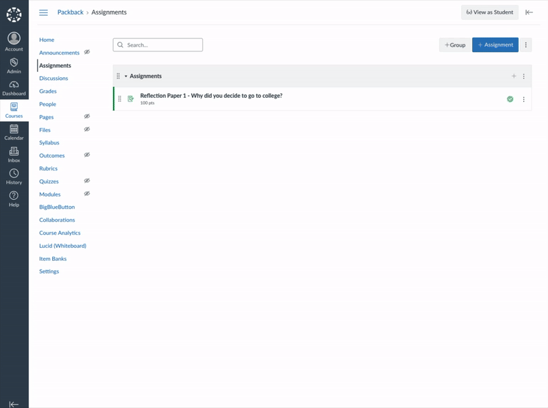 Sendback Instructor Setup.gif