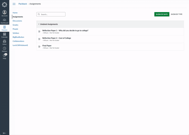 Student Accepting TOU Later.gif